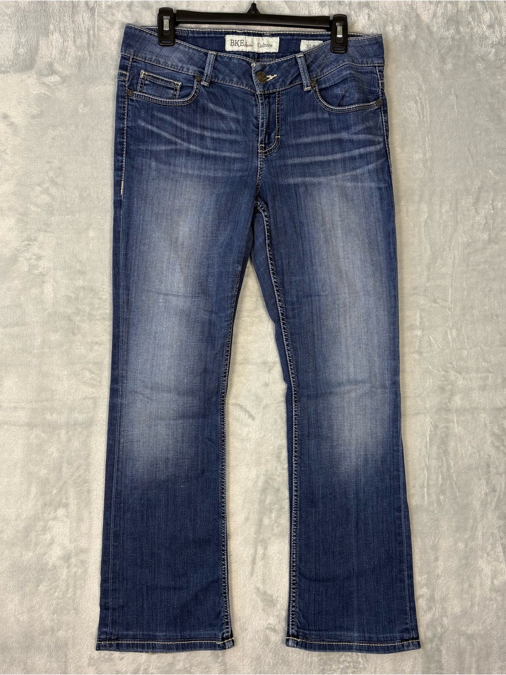 BKE Culture Jeans Womens 30”x 31.5” (28.5) Regular Blue Bootcut Stretch Denim